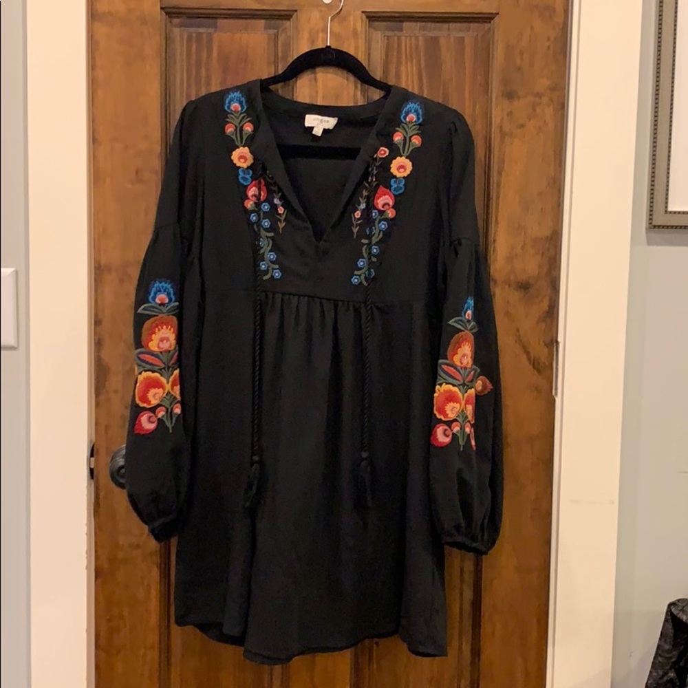 UMGEE Black Baby Doll Dress
